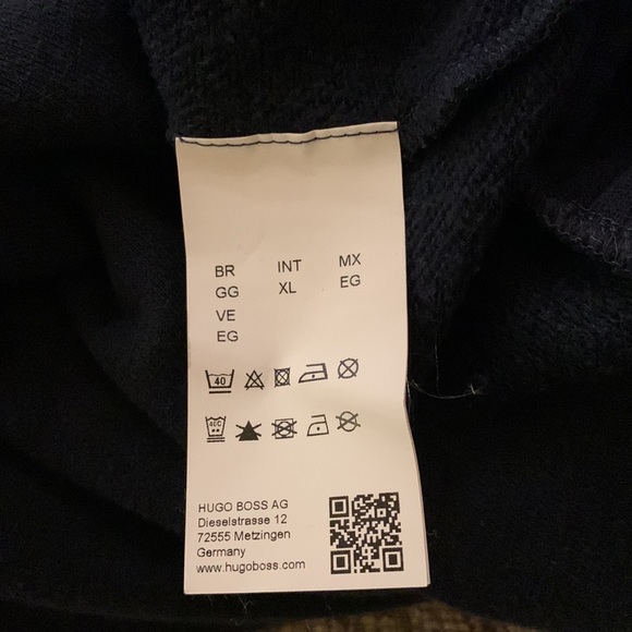 Hugo Boss XL Men’s Zip Up Spring Jacket 70% Cotton / 30% Polyester - Picture 6 of 7